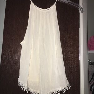 Off white Spaghetti strap top